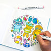 Cute and Cosy Combo - Colouring Book and stickers bundle - Image 3