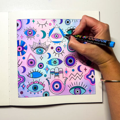 Watercolour Colouring Book - Volume 2