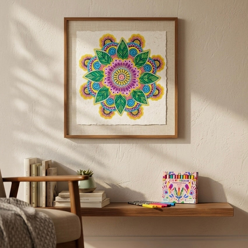 Life of Colour 3D Mandala - Celestia Bloom