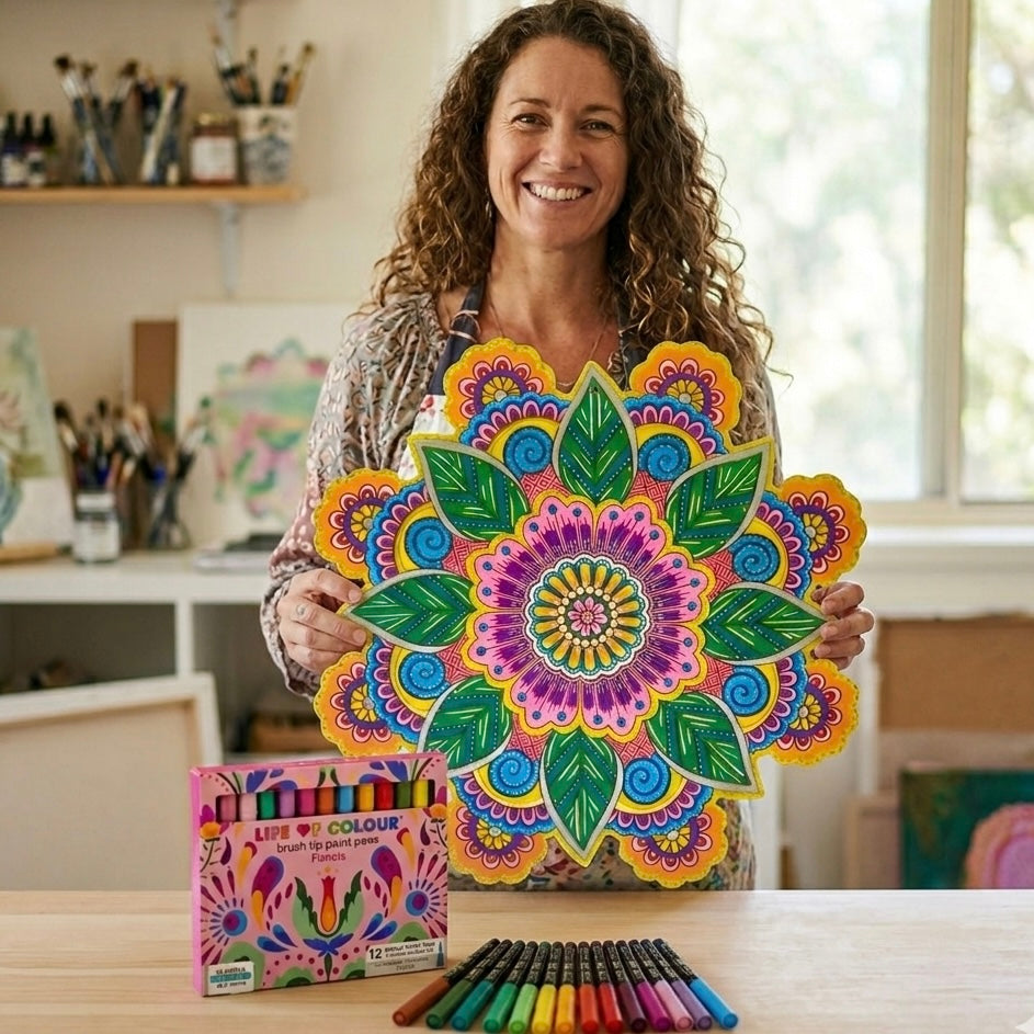 Life of Colour 3D Mandala - Celestia Bloom
