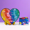 Heart Painting Kit - Bubble Heart - Image 1