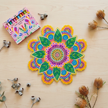 Life of Colour 3D Mandala - Celestia Bloom
