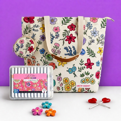 DIY Doodle Bag - Summer Meadow