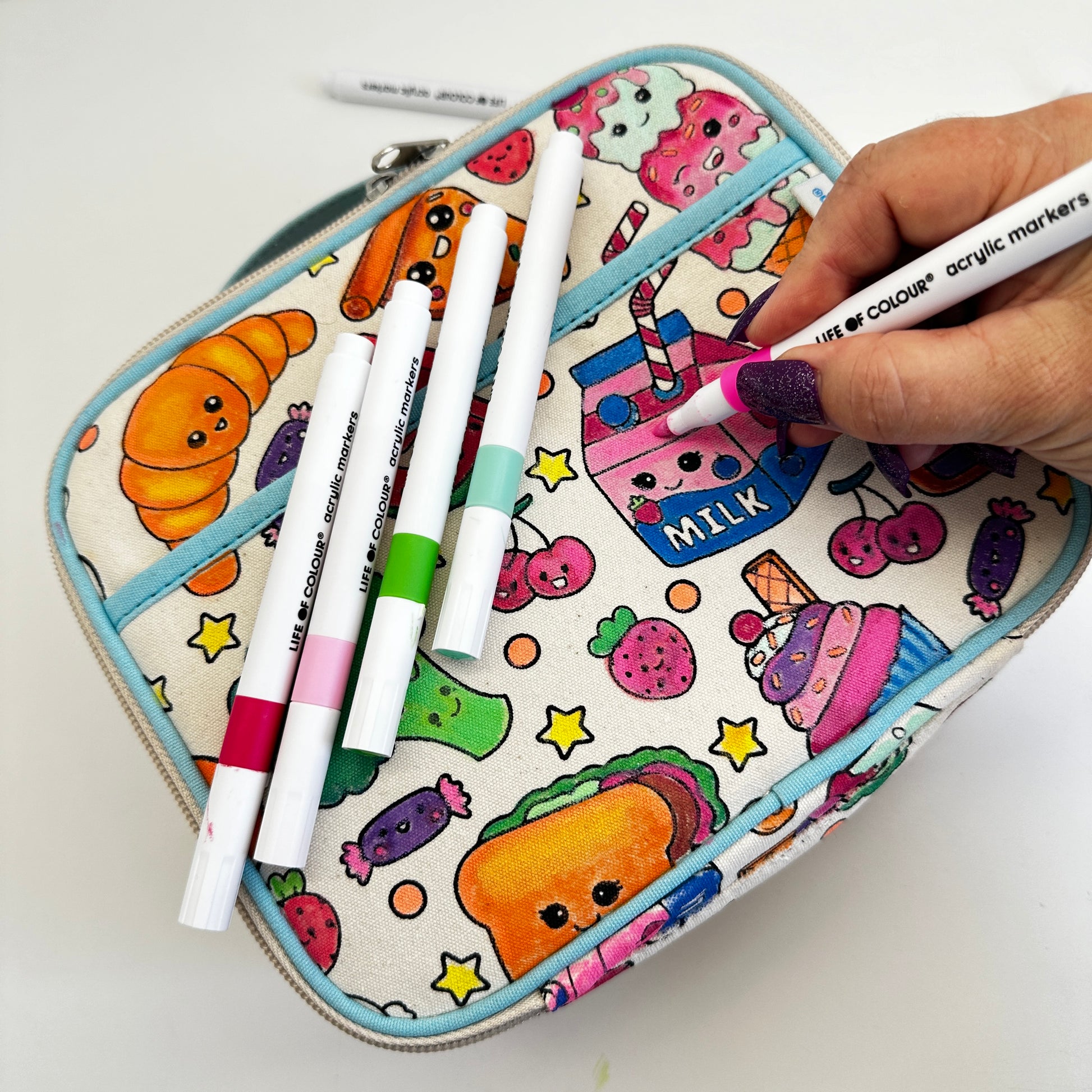 DIY Lunch and Makeup Bag Bundle No Pens – Life of Colour