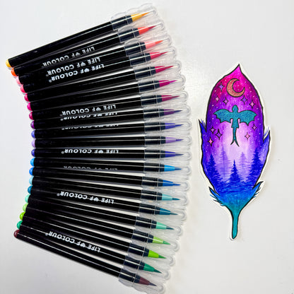 Cute, Doodle and Watercolour Colouring Book Bundle