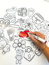 Cute and Cosy Colour-In Sticker Pack - Image 5