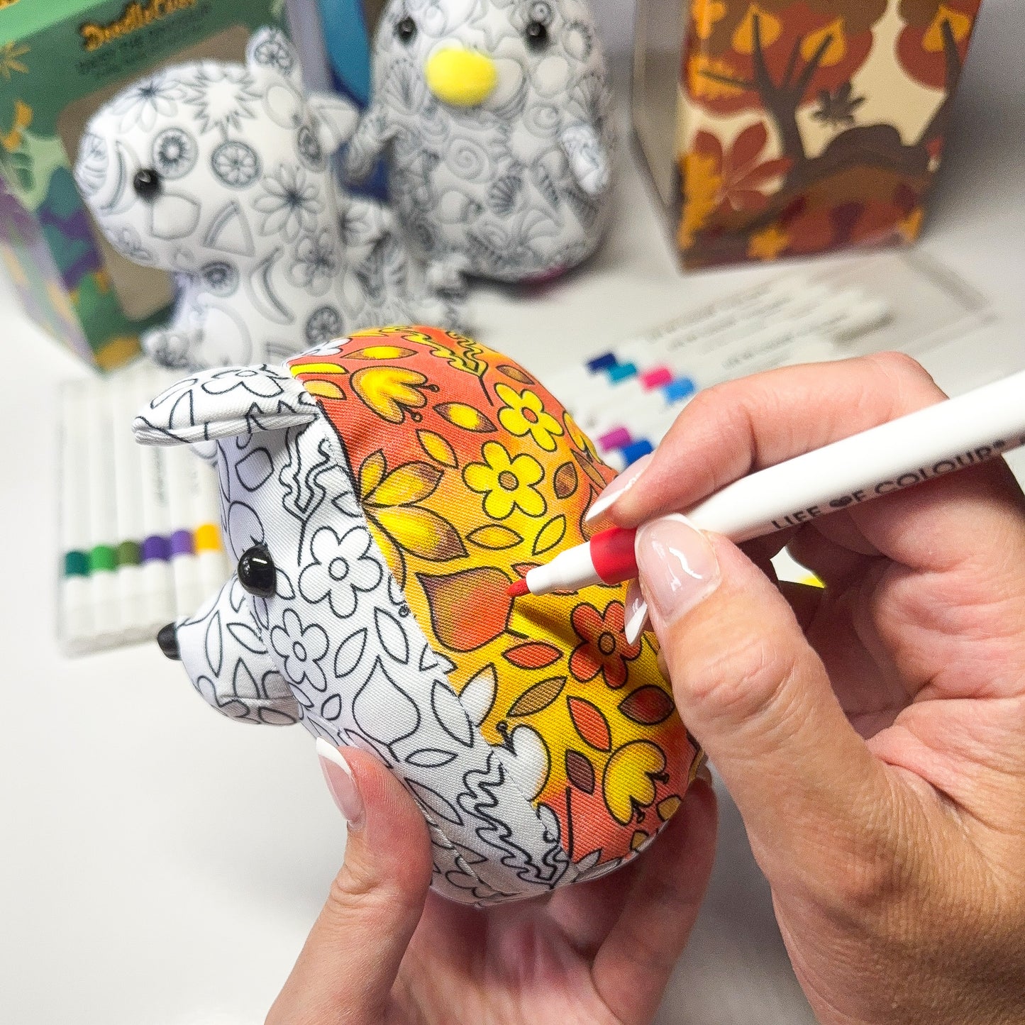 DIY Doodlecubs - Flora the Fox