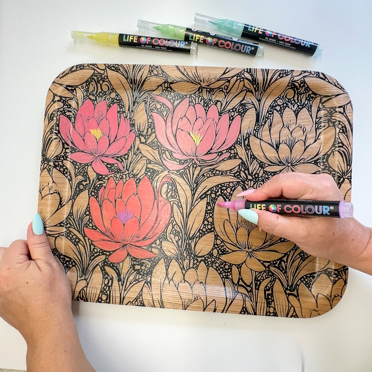 DIY Wooden Tray Kit - Proteas