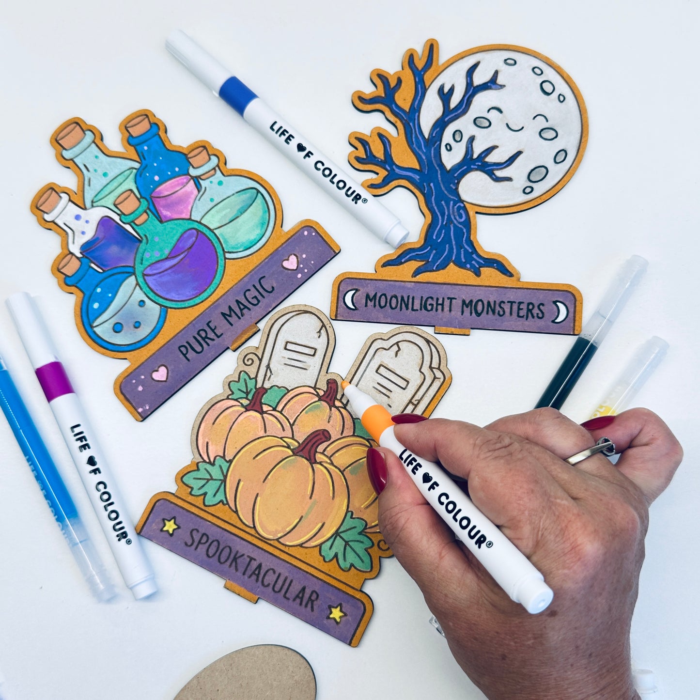 Halloween Mini Figurines Painting Kit