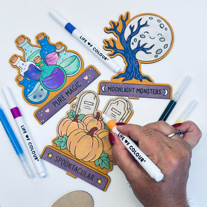 Halloween Mini Figurines Painting Kit