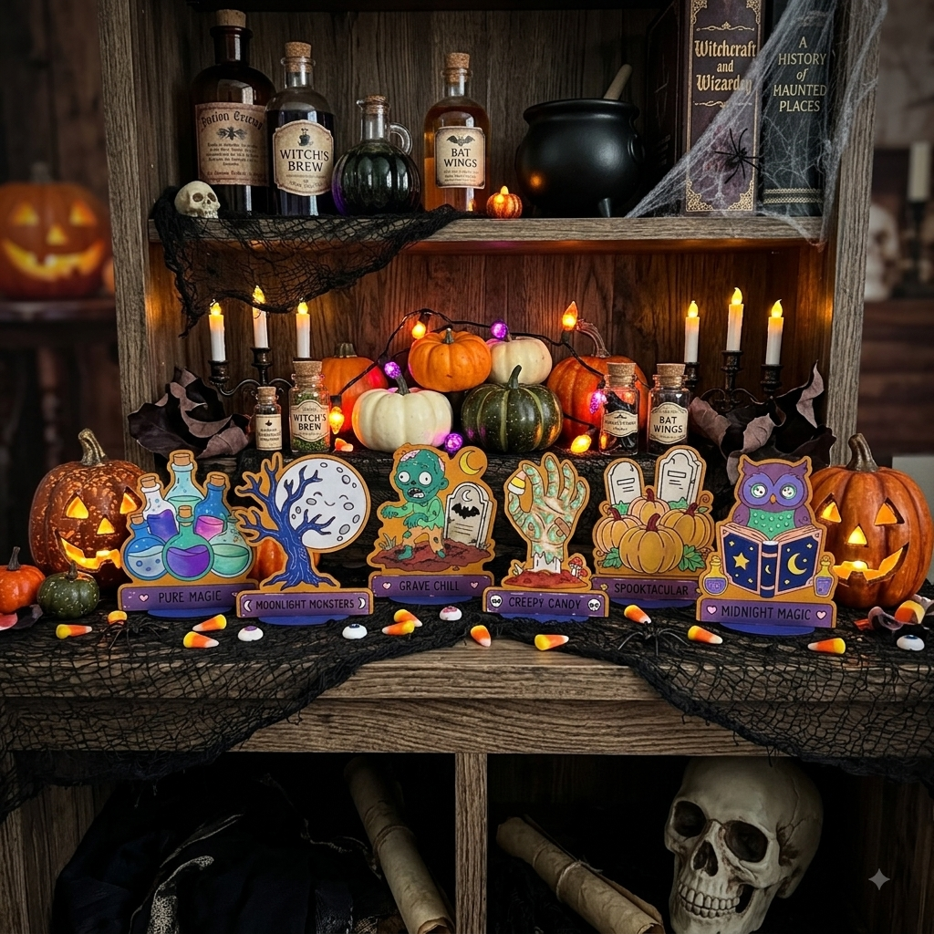 Halloween Mini Figurines Painting Kit