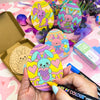 Easter Bunny Coasters Kit - Set of 6 - Image 3