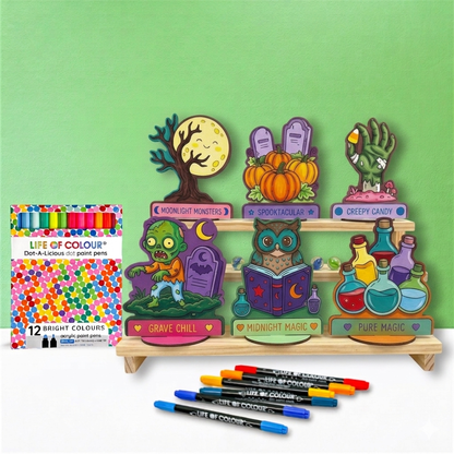 Halloween Mini Figurines Painting Kit