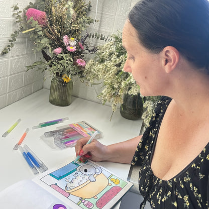 Acrylic Gel Pens - Set of 24