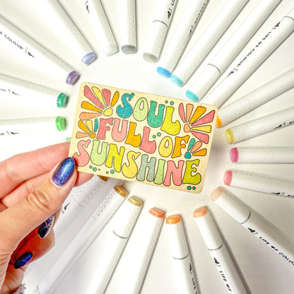 Art Markers - 24 Alcohol Based, Dual Tip Markers  - Pastel Colours