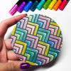 Life of Colour Zendoodle Coaster Kit - Set of 6 - Image 5
