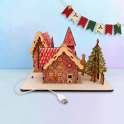 12 Day Advent Calendar - A Gingerbread Village