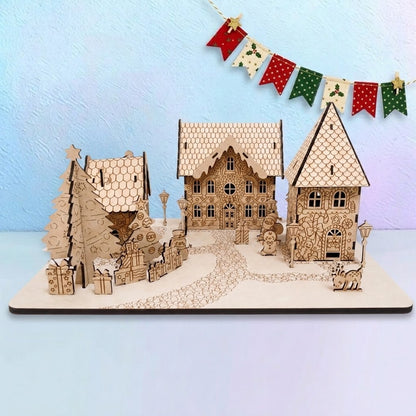 12 Day Advent Calendar - A Gingerbread Village