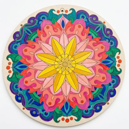 Life of Colour Mega Mandala Painting Kit - Bundle of 6 NO PENS