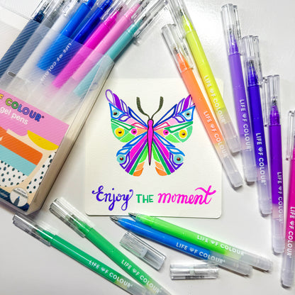 Acrylic Gel Pens - Set of 24