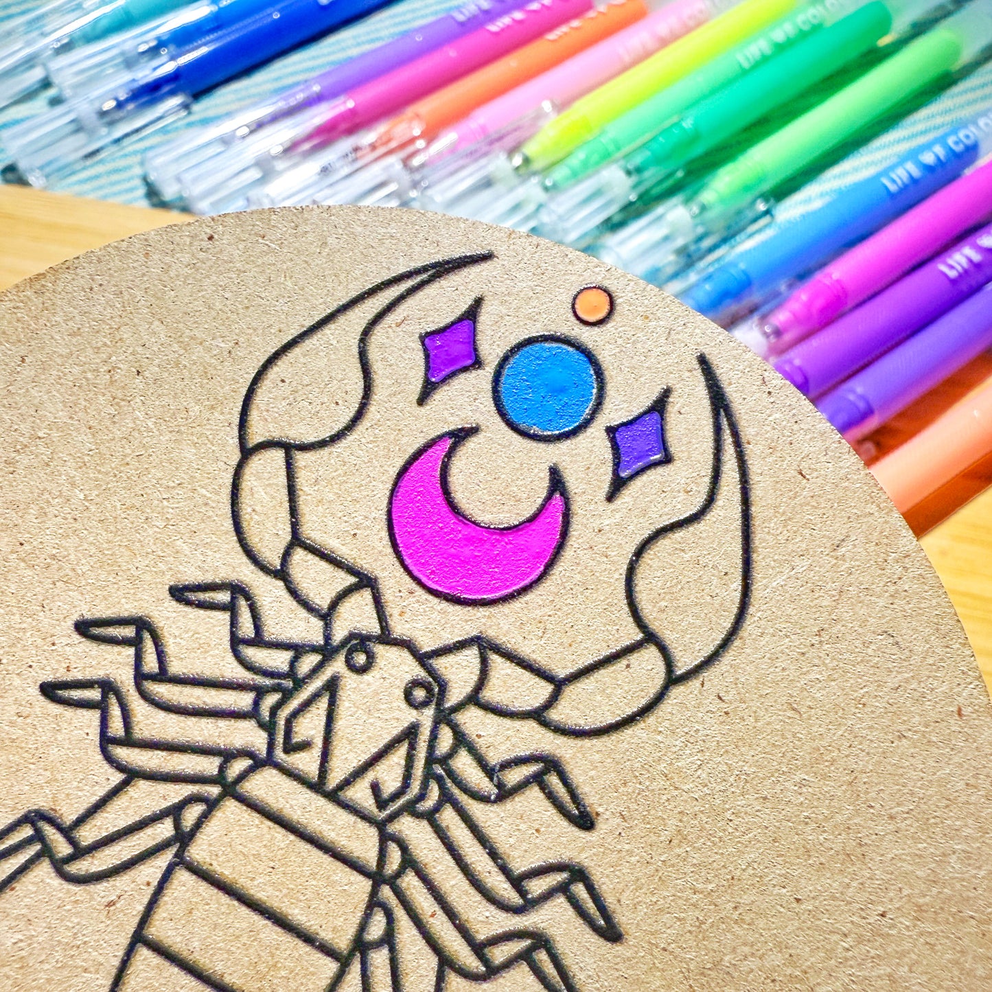 Acrylic Gel Pens - Set of 24