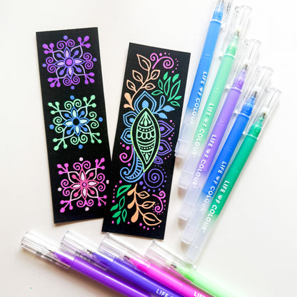 Acrylic Gel Pens - Set of 24