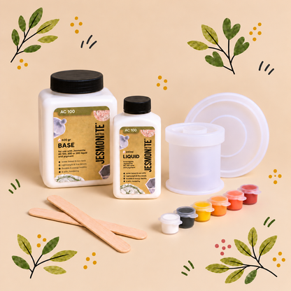 Jesmonite® x Life of Colour Creative Kit - Pot and Saucer