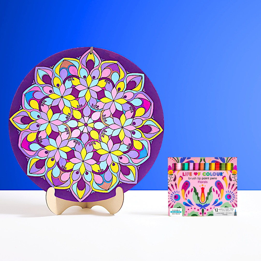 Life of Colour Mandala Painting Kit - The Kaleidoscope