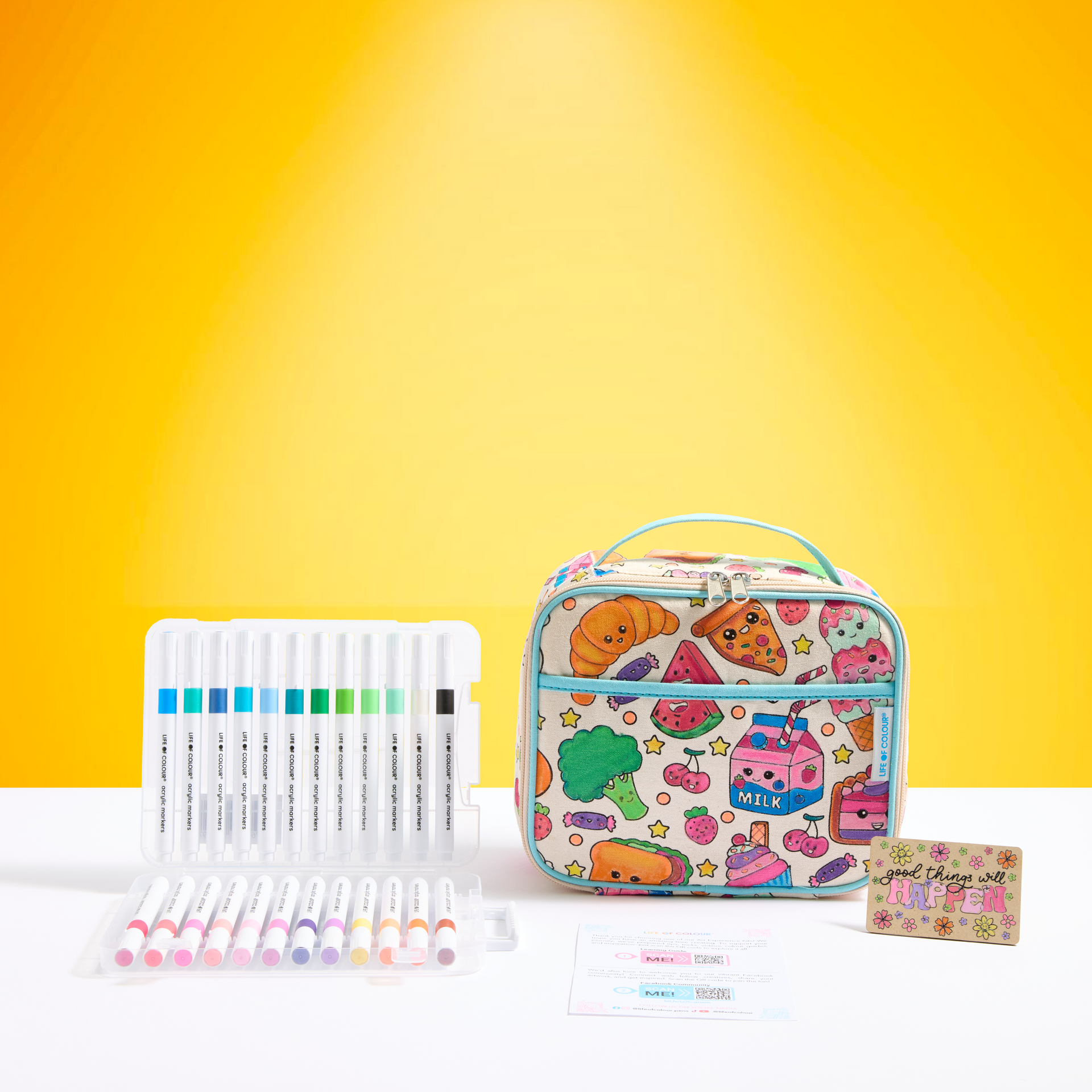 DIY Doodle Lunch Bag Kit – Life of Colour