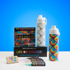 Doodle Drinking Bottle Painting Kit - Zendoodle Design - Image 1