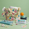 DIY Doodle Bag Bundle - Wildflower Tote Bag and Mandala Hand Bag & Acrylic Markers - Image 4