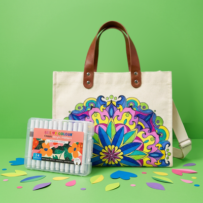Luxury DIY Mandala Tote