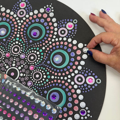 Life of Colour Dot Mandala Painting Kit - Leo the Lion