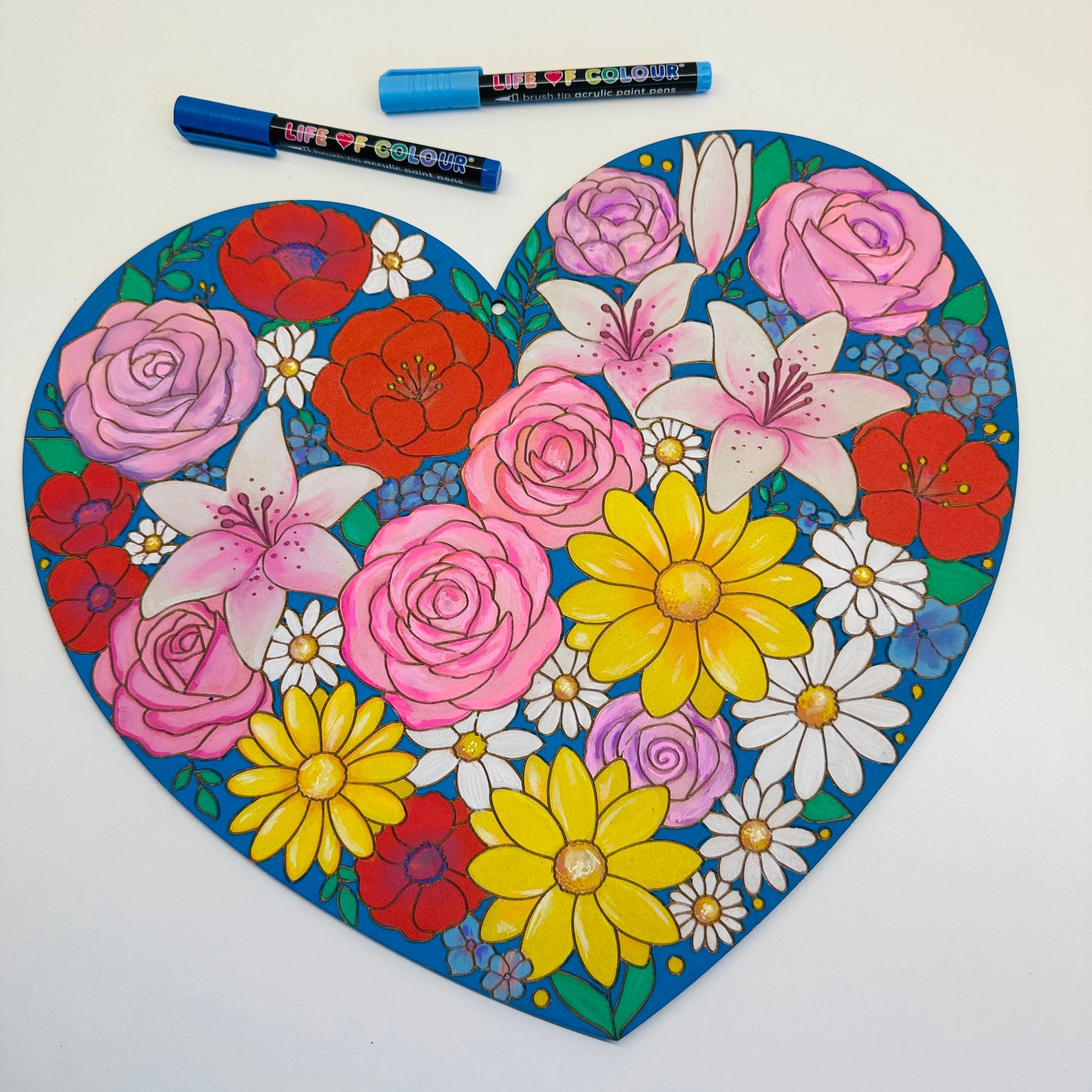 Heart Painting Kit - Love Grows