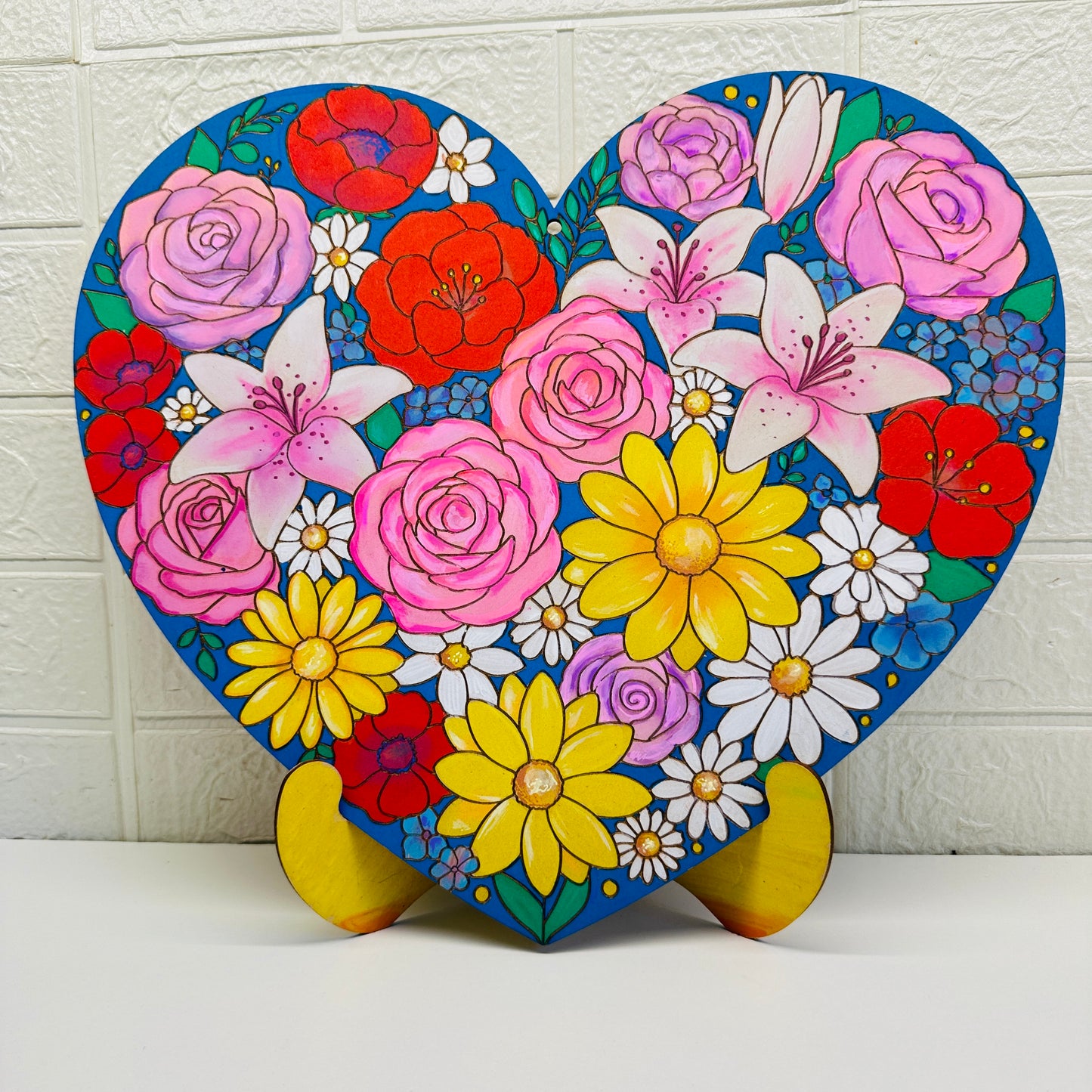 Heart Painting Kit - Love Grows