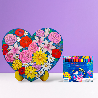 Heart Painting Kit - Love Grows