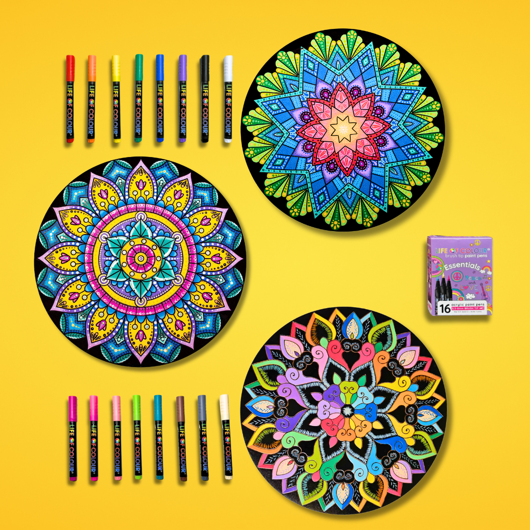 Mandala Painting Kits Life of Colour