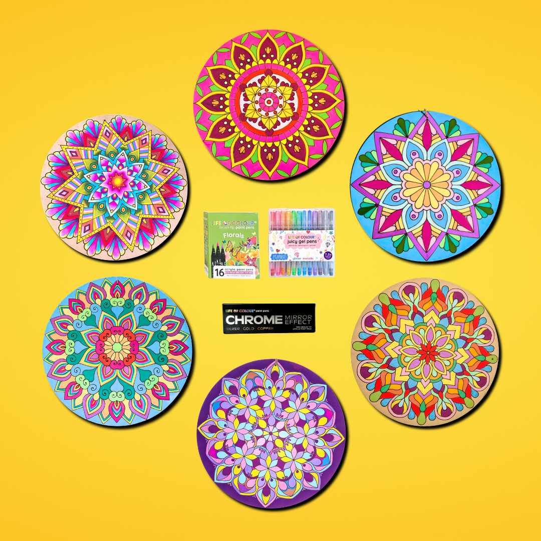 Mandala Painting Kits Life of Colour