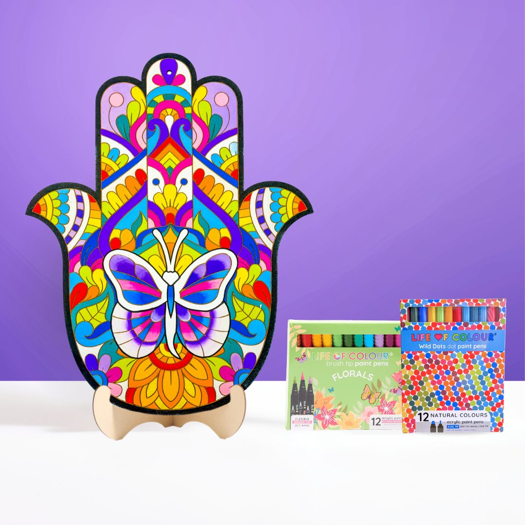 Hamsa Butterfly Painting Kit