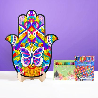 Hamsa Butterfly Painting Kit