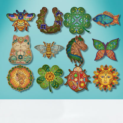 Lucky Charms Collection – 12 Mini Boards Painting Kit
