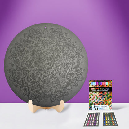 Life of Colour Dot Mandala Painting Kit - Pegasus