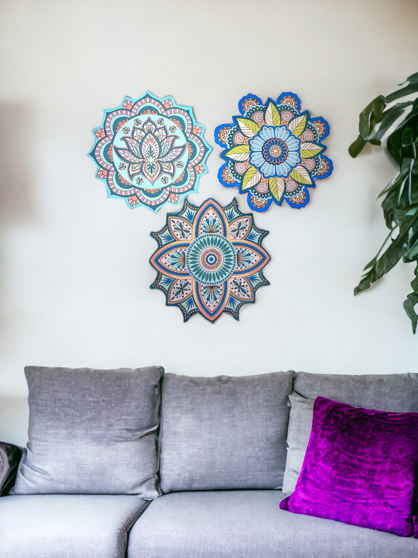 Wildflower Tote and 3D Mandala Board Bundle
