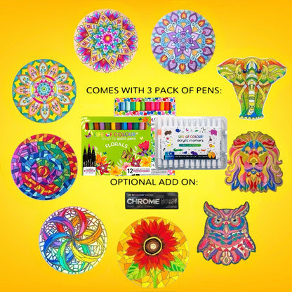 Life of Colour Ultimate Experience Painting Bundle - Bundle of 9