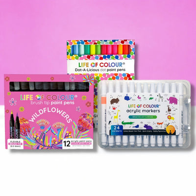 Triple the Fun Bundle - 3 Types of Paint Pens