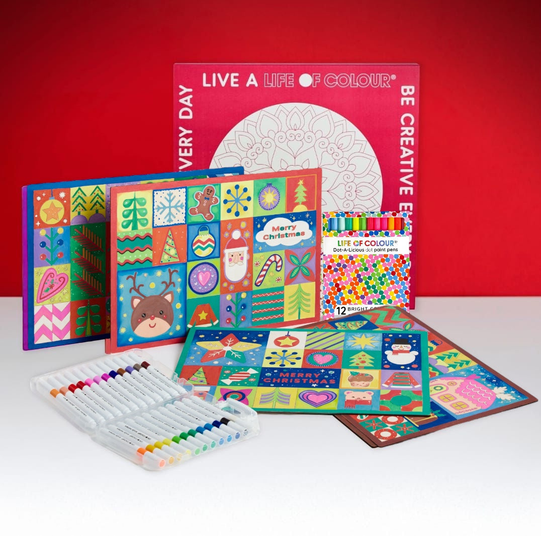 Life of Colour Christmas Placemats - Set of 4