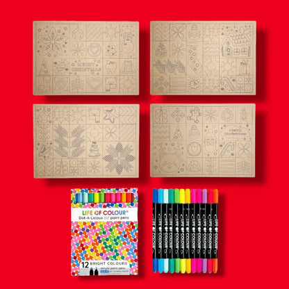 Life of Colour Christmas Placemats - Set of 4