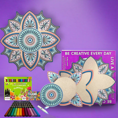 Life of Colour 3D Mandala - Stella Aegis