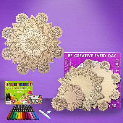 Life of Colour 3D Mandala - Stella Aegis