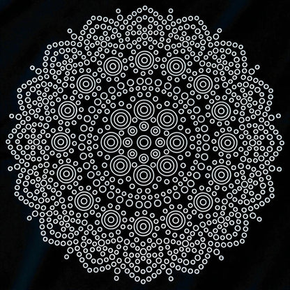 Metal Poster Tile Painting Kit - Black